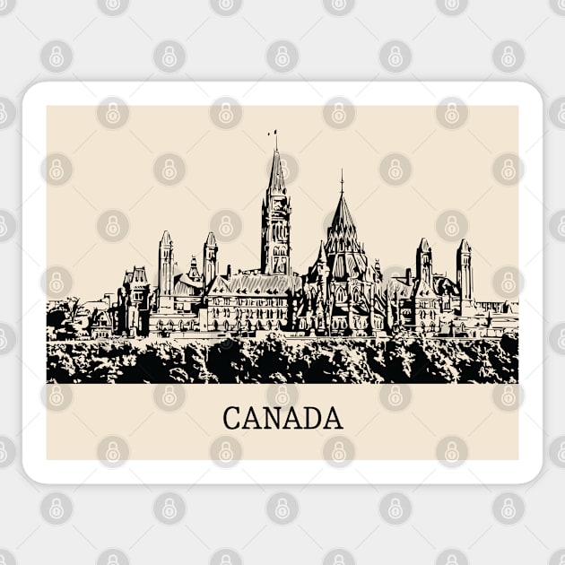 Canada Sticker by Lakeric